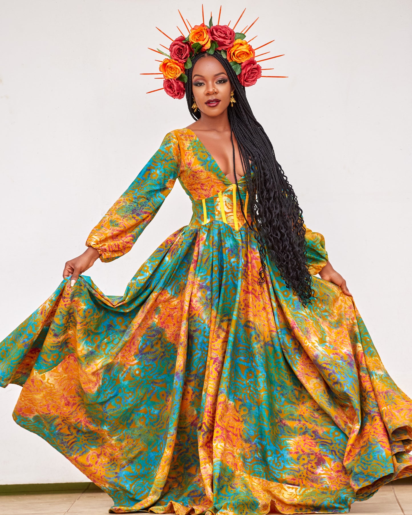 Bastet Tapestry Gown