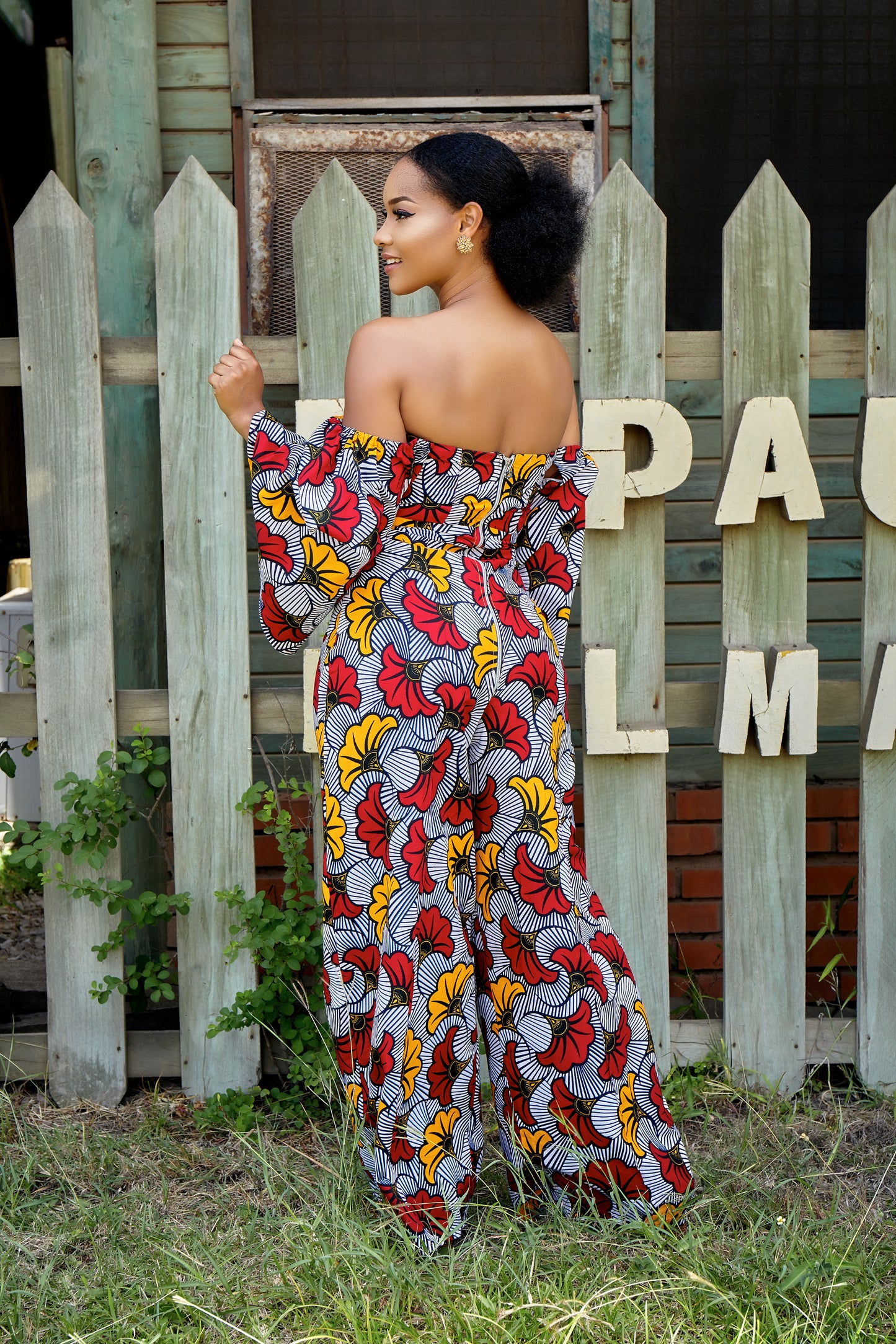 Hibiscus jumpsuit - TrueFond