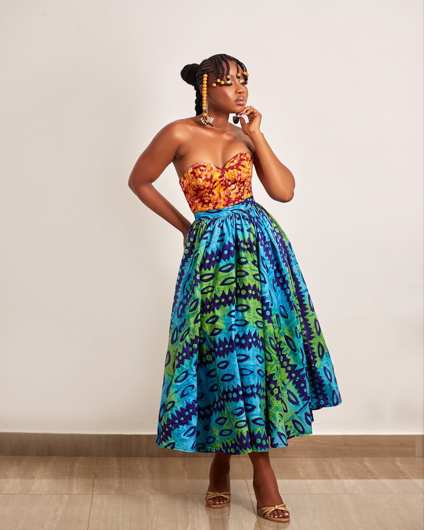 Adore Batik Corset Set