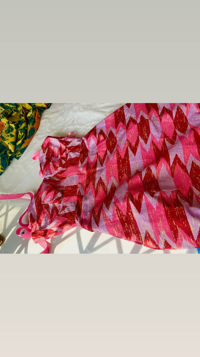 Akwellé kente dress