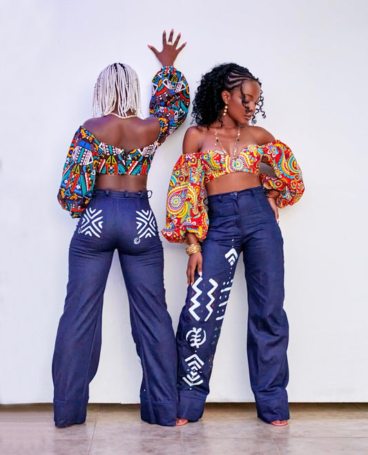 Savanna Adinkra Jeans
