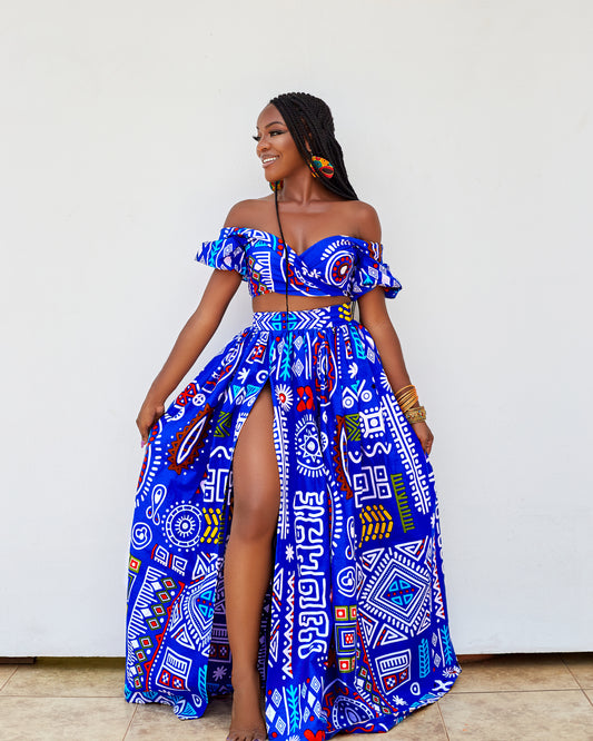 Dakar Crop Top Set