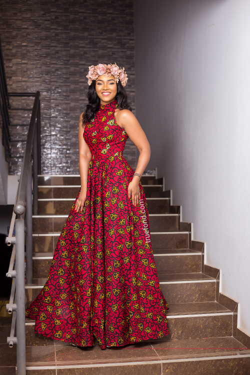 Kessie maxi dress
